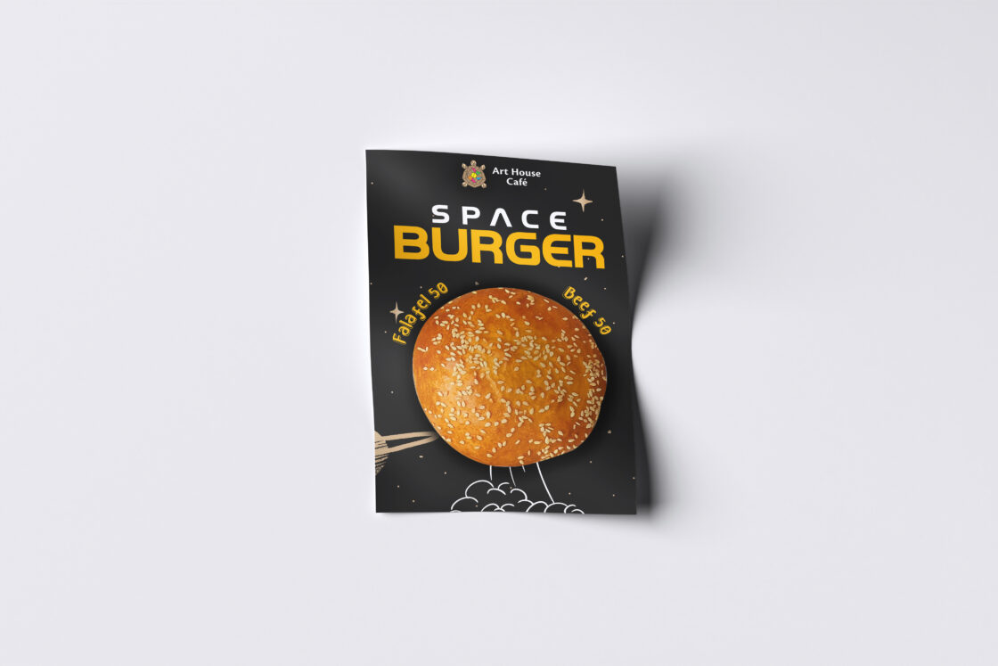 Burger Launch Poster