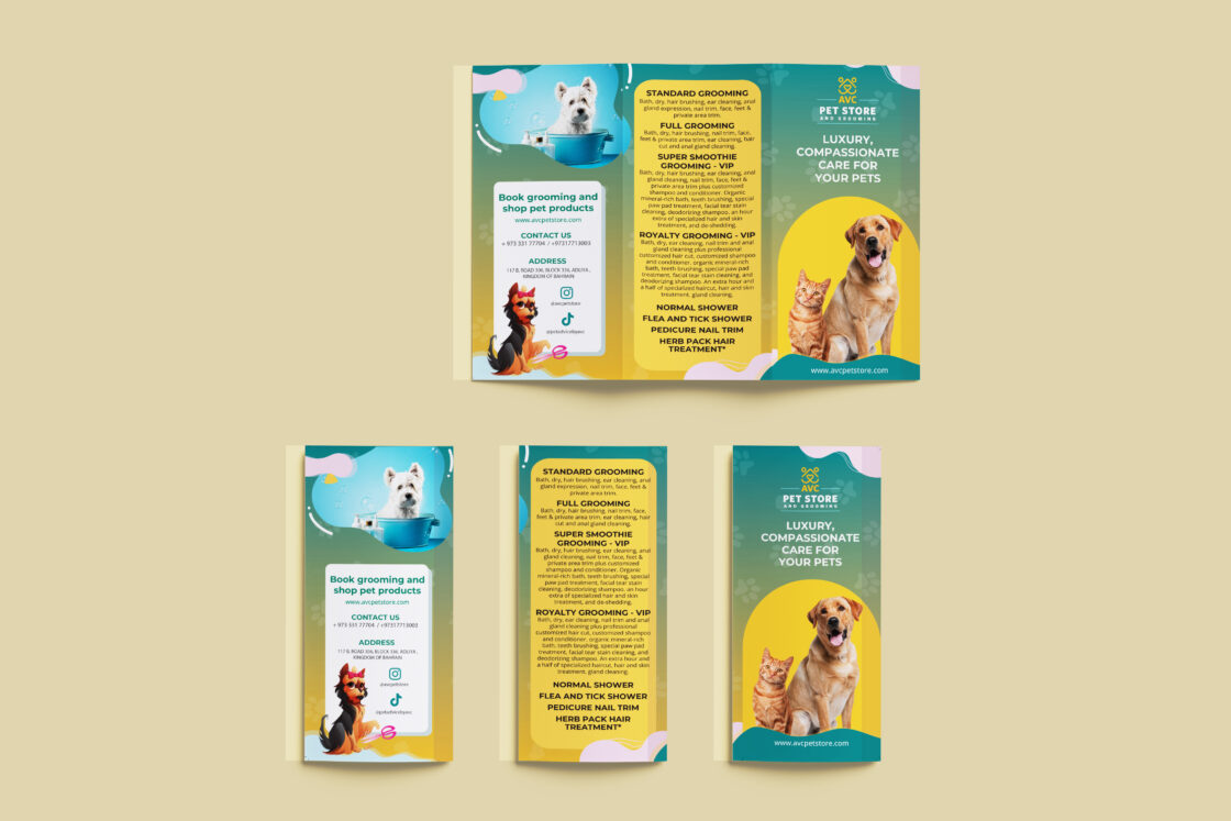 Pet Shop Brochure